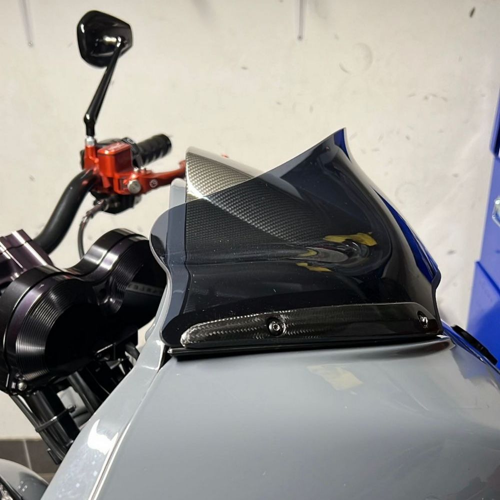 Carbon windshield trims for 20182022